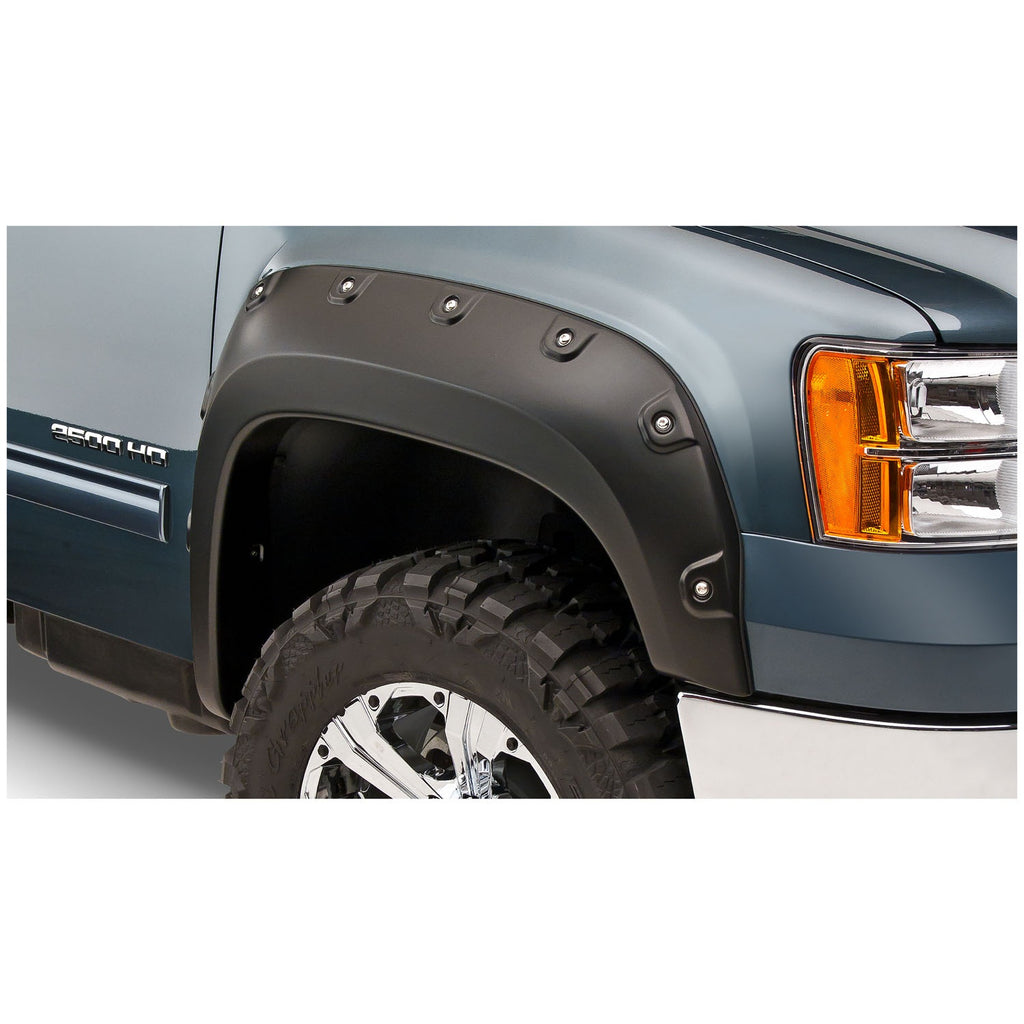 Boss-Pocket-Style-Front-Flares-;-11-14-Sierra-Hd-;-Bolt-On-Look