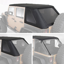 Load image into Gallery viewer, Bowless-Combo-Top-Kit-WTinted-Windows---Protek-Jeep,-07-18-Wrangler-(Jk)-4-Door