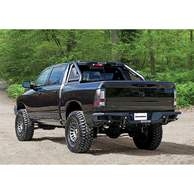 Br20-R.Bumper-13-18-Ram-1500-Go-Rhino-Rear-Must-Go-Via-Truck