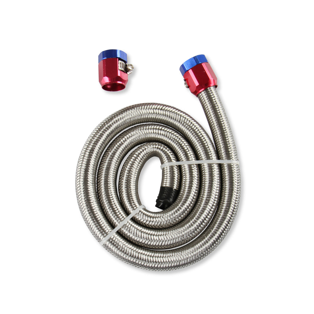 Braided-Steel-Fuel-Line-Kit---38-Inch-X-3-Foot