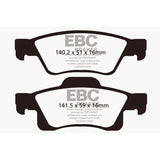EBC DP51872NDX Bluestuff NDX Full Race Brake Pads