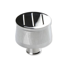 Load image into Gallery viewer, Breather-Cap---Chrome-Plated-Aluminum-With-Ball-Milled-Top
