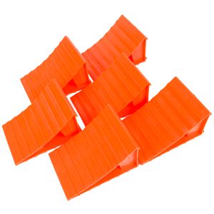 Bright-Orange-Plastic-Pack-Of-6