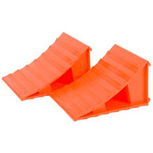 Load image into Gallery viewer, Bright-Orange-Plastic-Set-Of-2