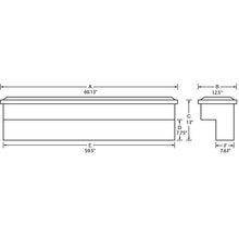 Load image into Gallery viewer, Brite-Aluminum-60-Side-Mount-Tool-Box