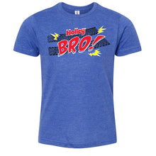 Load image into Gallery viewer, Bro-Youth-Tee---Heather-Royal