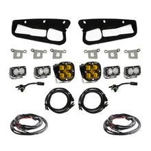 Load image into Gallery viewer, Bronco-Amber-Sae-Fog-Pocket-Kit-21-Up-Ford-Bronco-Baja-Designs