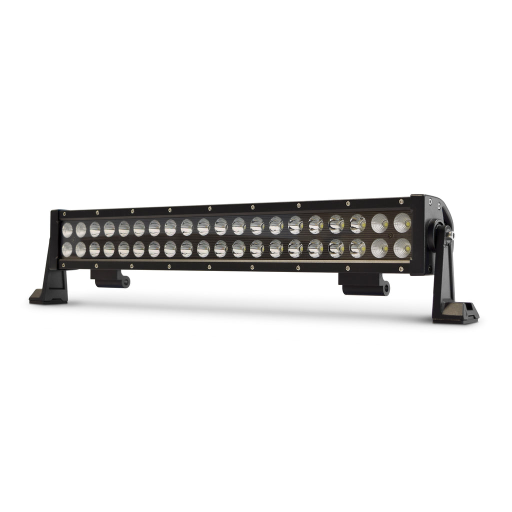 Brs-Pro-Series-20In-Light-Bar-120W-FloodSpot-3W-Led---Black