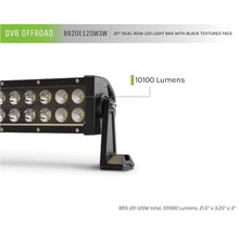Load image into Gallery viewer, Brs-Pro-Series-20In-Light-Bar-120W-FloodSpot-3W-Led---Black