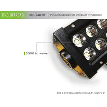 Load image into Gallery viewer, Brs-Pro-Series-5In-Light-Bar-24W-Spot-3W-Led---Black