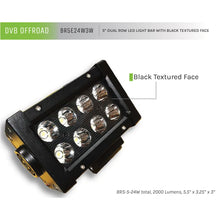 Load image into Gallery viewer, Brs-Pro-Series-5In-Light-Bar-24W-Spot-3W-Led---Black