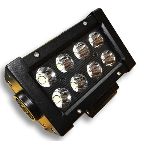 Brs-Pro-Series-5In-Light-Bar-24W-Spot-3W-Led---Black