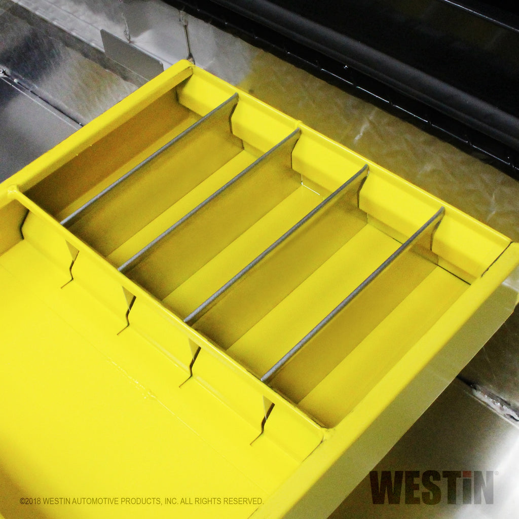 Brute-19Inl-X-3.5Inh-X-15Inw-Tray-W-4-Silver-Dividers---Yellow
