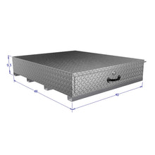 Load image into Gallery viewer, Brute-48In-D-X-40In-W-X-9.5In-H-Single-Drawer---Aluminum