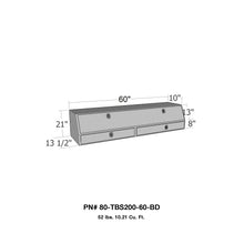Load image into Gallery viewer, Brute-Contractor-Topsider-60In-W-Drawers--Doors---Aluminum