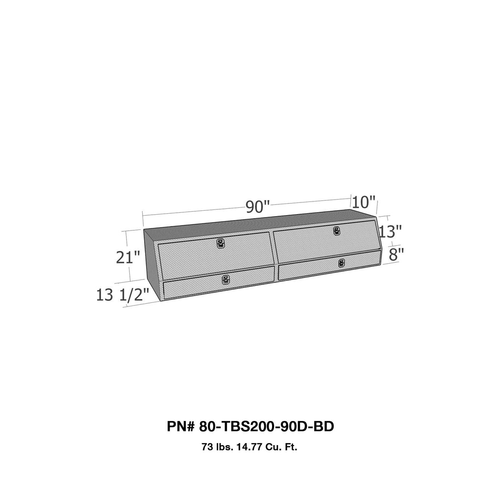 Brute-Contractor-Topsider-90In-W-Drawers--Doors---Aluminum