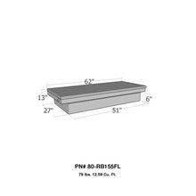 Load image into Gallery viewer, Brute-Full-Lid-Mid-SizeDown-Size-Xover-Lb--Sb-Wide--Shallow---Aluminum