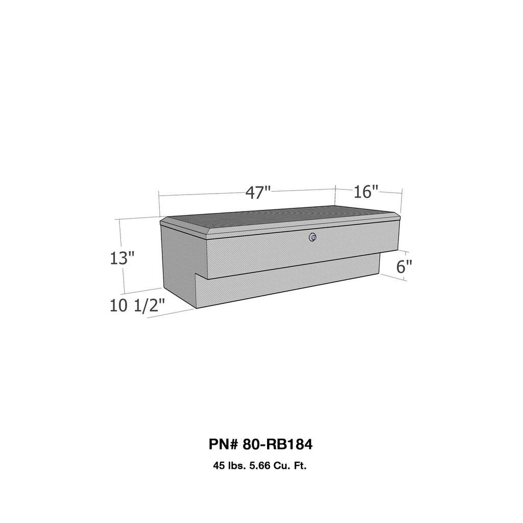 Brute-Losider-Side-Rail-47In-Box---Aluminum