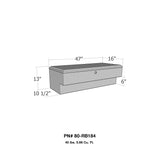 Westin 80-RB184 Brute LoSider Side Rail Tool Box
