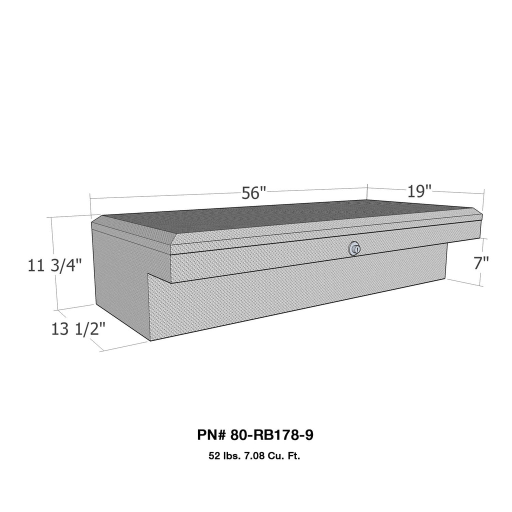 Brute-Low-Profil-Losider-Side-Rail-56In-Box---Aluminum