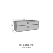 Load image into Gallery viewer, Brute-Underbody-36In-X-20In-W-Top-Drawer---Aluminum