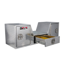 Load image into Gallery viewer, Brute-V-Shape-Goose-Neck-5Th-Wheel-57In-Tailgate-Box-1-Drawer2-Swing-Doors---Aluminum