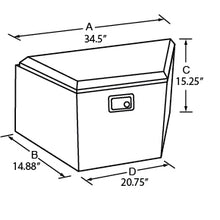 Load image into Gallery viewer, Bt-Trailer-Tongue-Utility-Box-34-12-X-14-78-X-15-14-X-20-34-(Does-Not-Include-Trays)