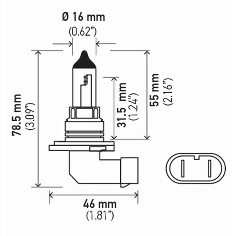 Bulb-9006Hb4-12V-80W-P22d-Sb--------8Gh