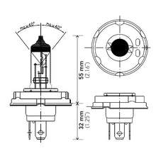 Load image into Gallery viewer, Bulb-H4-12V-6055W-P45t-Sb-----------8Gj