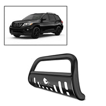 Load image into Gallery viewer, Bull-Bar-Black-Steel-Skid-Plate