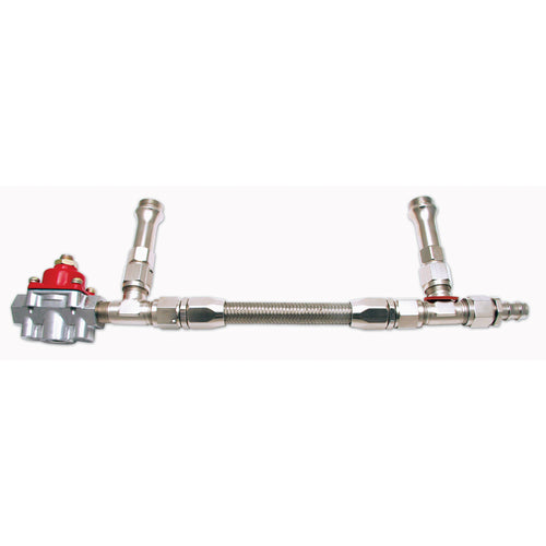 By-Pass-Reg-Fuel-Line-Kit-8An-Silver