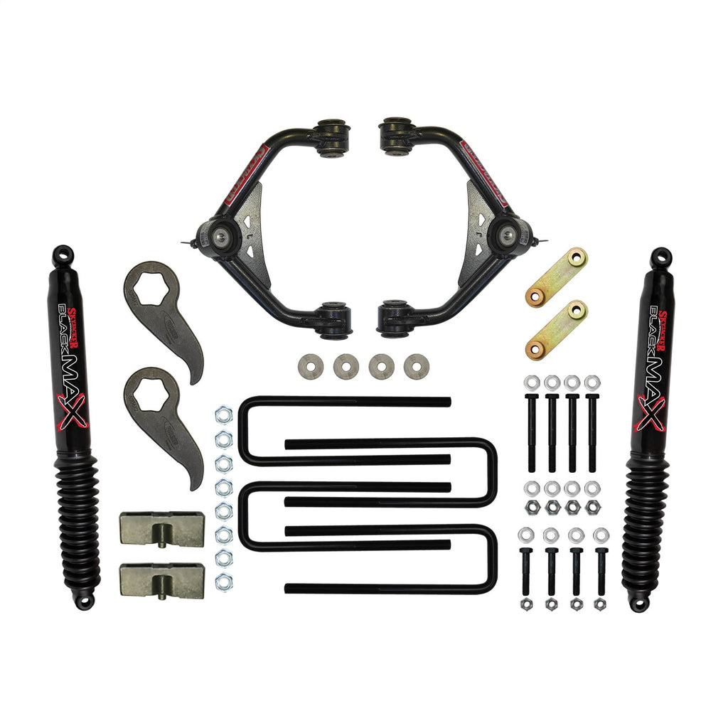 Skyjacker C11350PB Upper Control Arm Kit for Select Chevrolet Silverado HD, Chevrolet Silverado HD, GMC Sierra HD, GMC Sierra HD