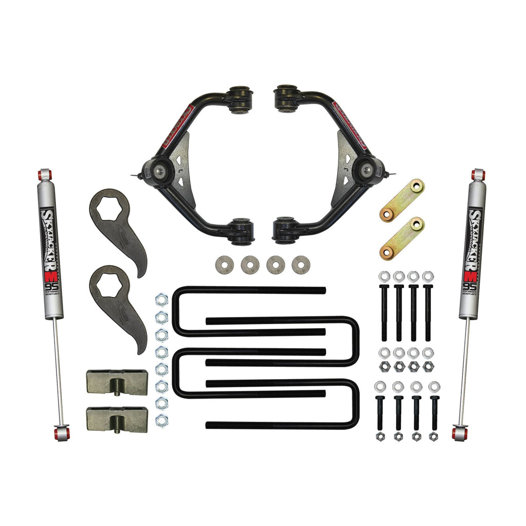 Skyjacker C11350PM Upper Control Arm Kit for Select Chevrolet Silverado HD, Chevrolet Silverado HD, GMC Sierra HD, GMC Sierra HD