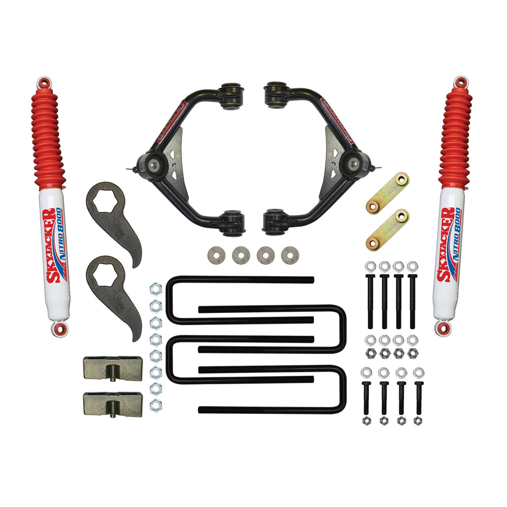 Skyjacker C11350PN Upper Control Arm Kit for Select Chevrolet Silverado HD, Chevrolet Silverado HD, GMC Sierra HD, GMC Sierra HD