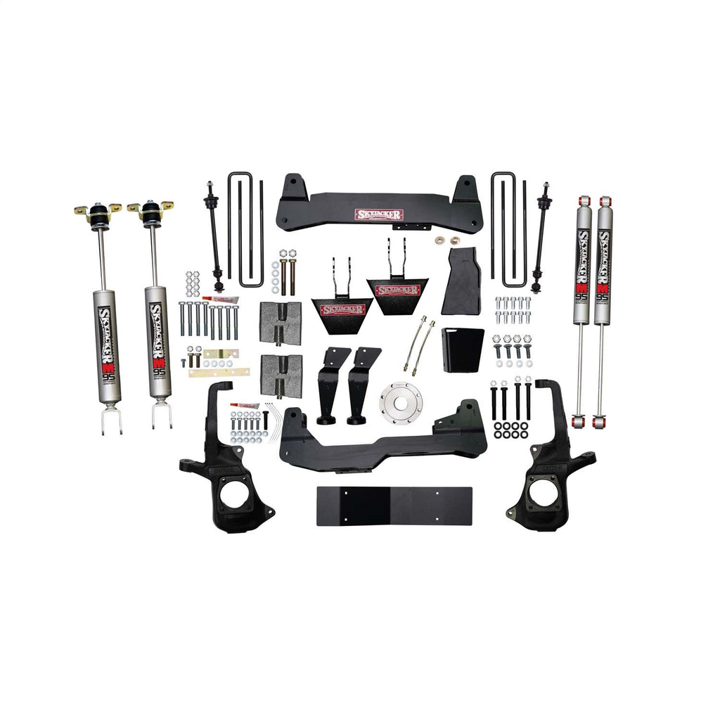 Skyjacker C1168K-M 6 in. Suspension Lift Kit With Torsion Bar Drop Brackets And Monotube Shocks. for Select Chevrolet Silverado HD, GMC Sierra HD, GMC Sierra HD