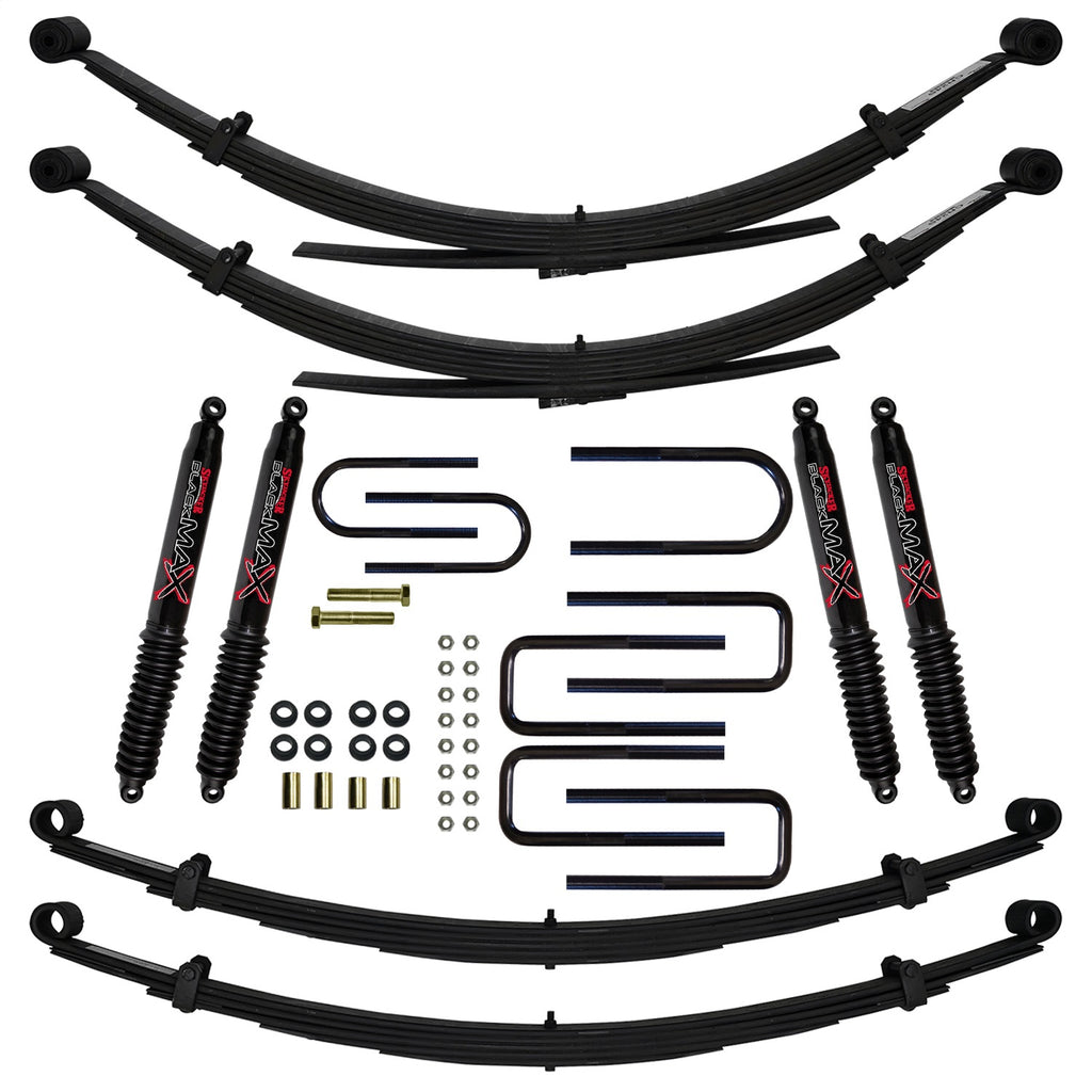 Skyjacker C140CKS-B Suspension Lift Kit w/Shocks for Select Chevrolet C10, Chevrolet C10 Pickup, Chevrolet C20, Chevrolet C20 Pickup, Chevrolet C30, Chevrolet C30 Pickup, Chevrolet K10, Chevrolet K10 Pickup, Chevrolet K20, Chevrolet K20 Pickup, Chevrolet