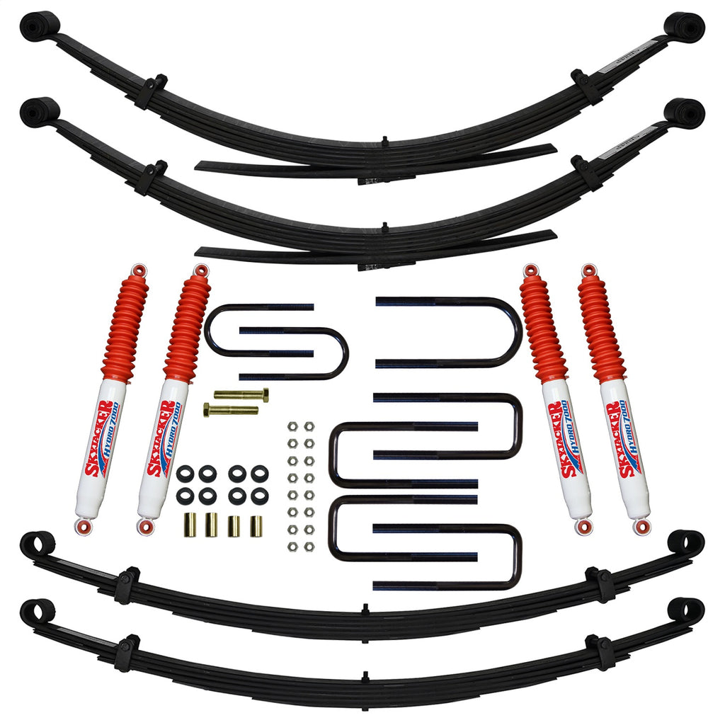 Skyjacker C140CKS-H 4IN. 77-87 GM 1 TON SYSTEM for Select Chevrolet C10, Chevrolet C10 Pickup, Chevrolet C20, Chevrolet C20 Pickup, Chevrolet C30, Chevrolet C30 Pickup, Chevrolet K10, Chevrolet K10 Pickup, Chevrolet K20, Chevrolet K20 Pickup, Chevrolet