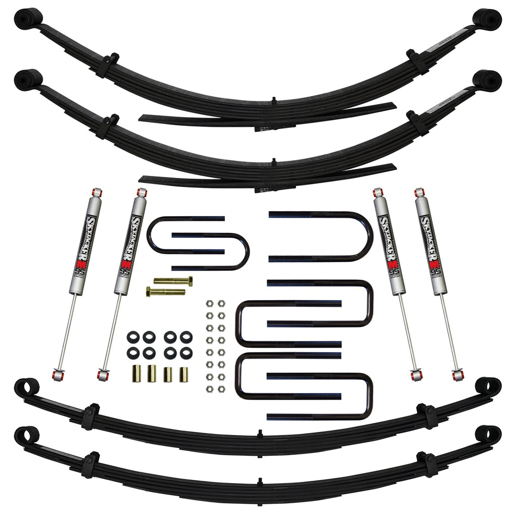 Skyjacker C140CKS-M 4IN. 77-87 GM 1 TON SYSTEM for Select Chevrolet C10, Chevrolet C10 Pickup, Chevrolet C20, Chevrolet C20 Pickup, Chevrolet C30, Chevrolet C30 Pickup, Chevrolet K10, Chevrolet K10 Pickup, Chevrolet K20, Chevrolet K20 Pickup, Chevrolet