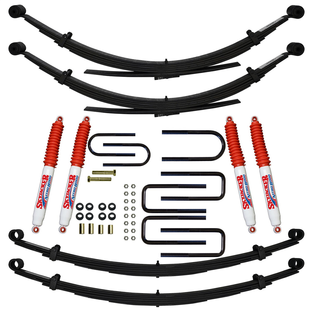 Skyjacker C140CKS-N 4IN. 77-87 GM 1 TON SYSTEM for Select Chevrolet C10, Chevrolet C10 Pickup, Chevrolet C20, Chevrolet C20 Pickup, Chevrolet C30, Chevrolet C30 Pickup, Chevrolet K10, Chevrolet K10 Pickup, Chevrolet K20, Chevrolet K20 Pickup, Chevrolet