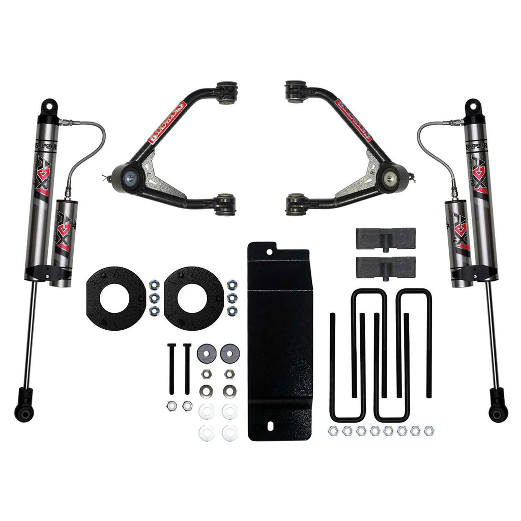Skyjacker C14350KAX 3.5 in. Suspension Lift Kit With ADX 2.0 Remote Reservoir Shocks. for Select Chevrolet Silverado HD, Chevrolet Silverado HD, GMC Sierra HD