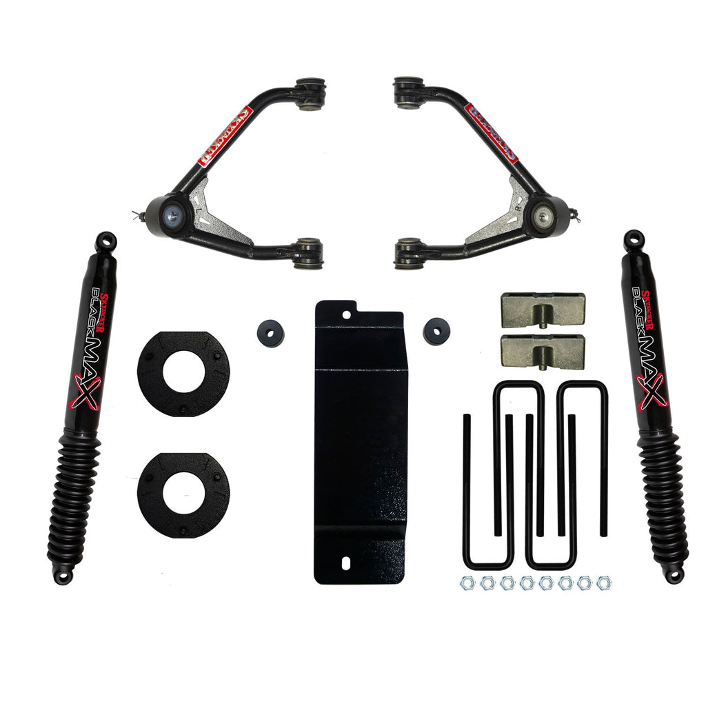 Skyjacker C14350PB Upper Control Arm Kit for Select Chevrolet Silverado 1500, GMC Sierra