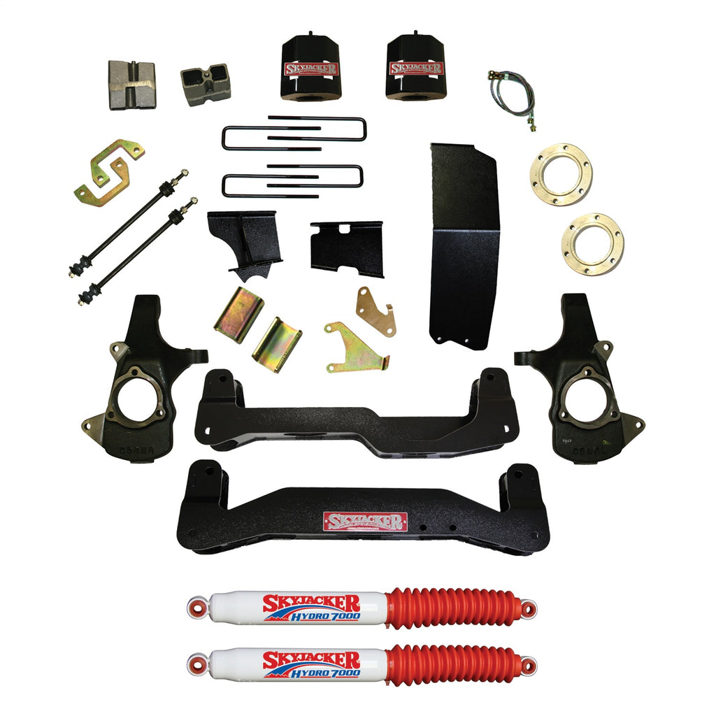 Skyjacker C14660APK-H 6-7IN. KT; SPA; ALUM; 14>GMHYDROS for Select Chevrolet Silverado 1500, GMC Sierra