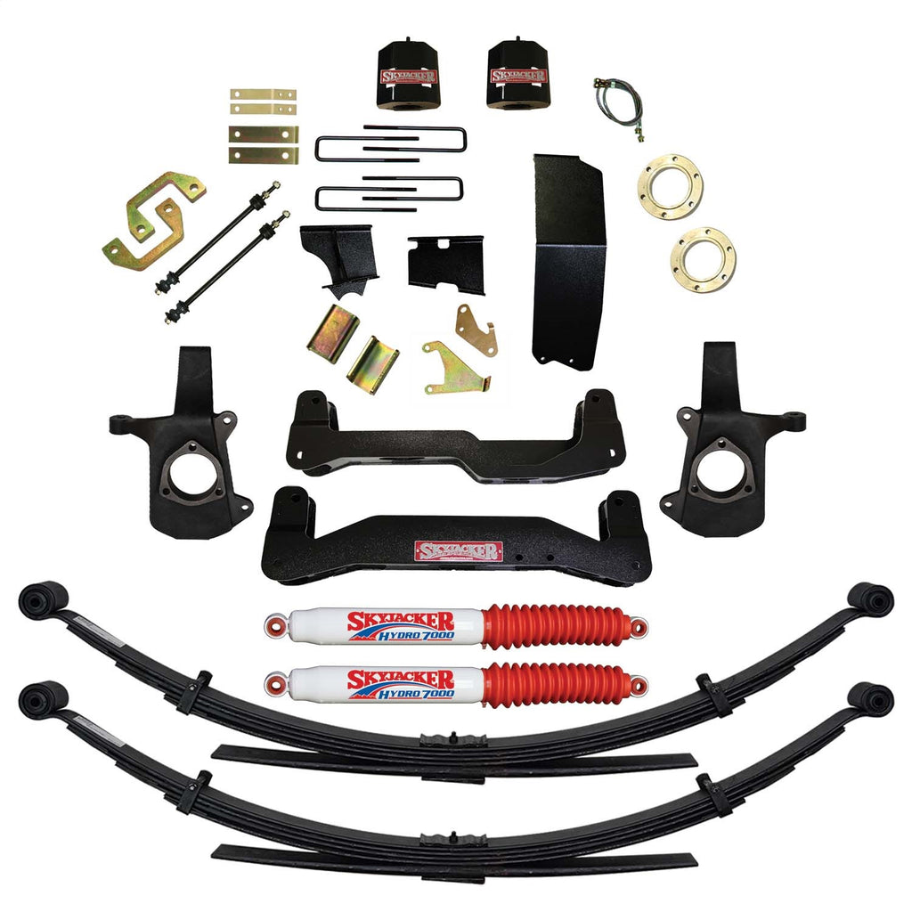Skyjacker C14660APKS-H Suspension Lift Kit w/Shock for Select Chevrolet Silverado 1500, GMC Sierra