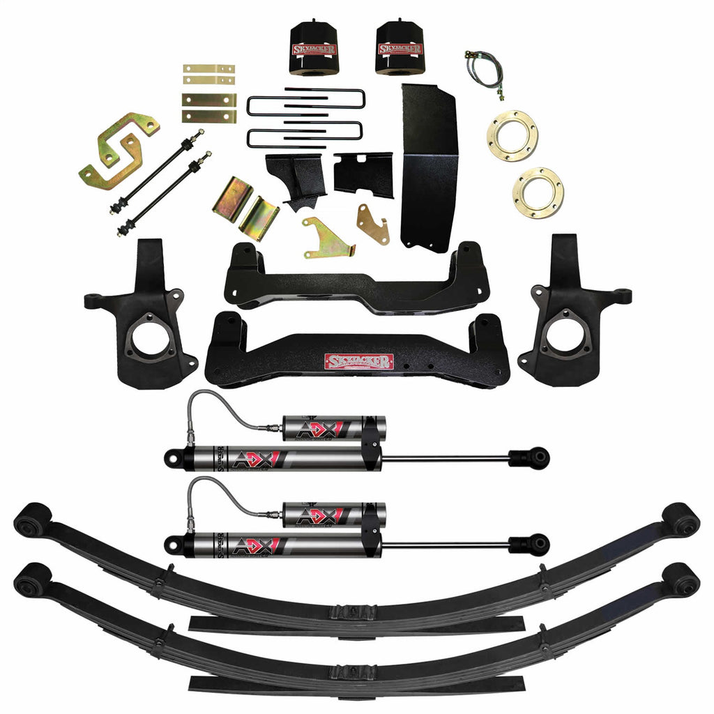 Skyjacker C14660APKS-X 6-7 In. Suspension Lift System With ADX 2.0 Remote Reservoir Shocks. for Select Chevrolet Silverado 1500, GMC Sierra