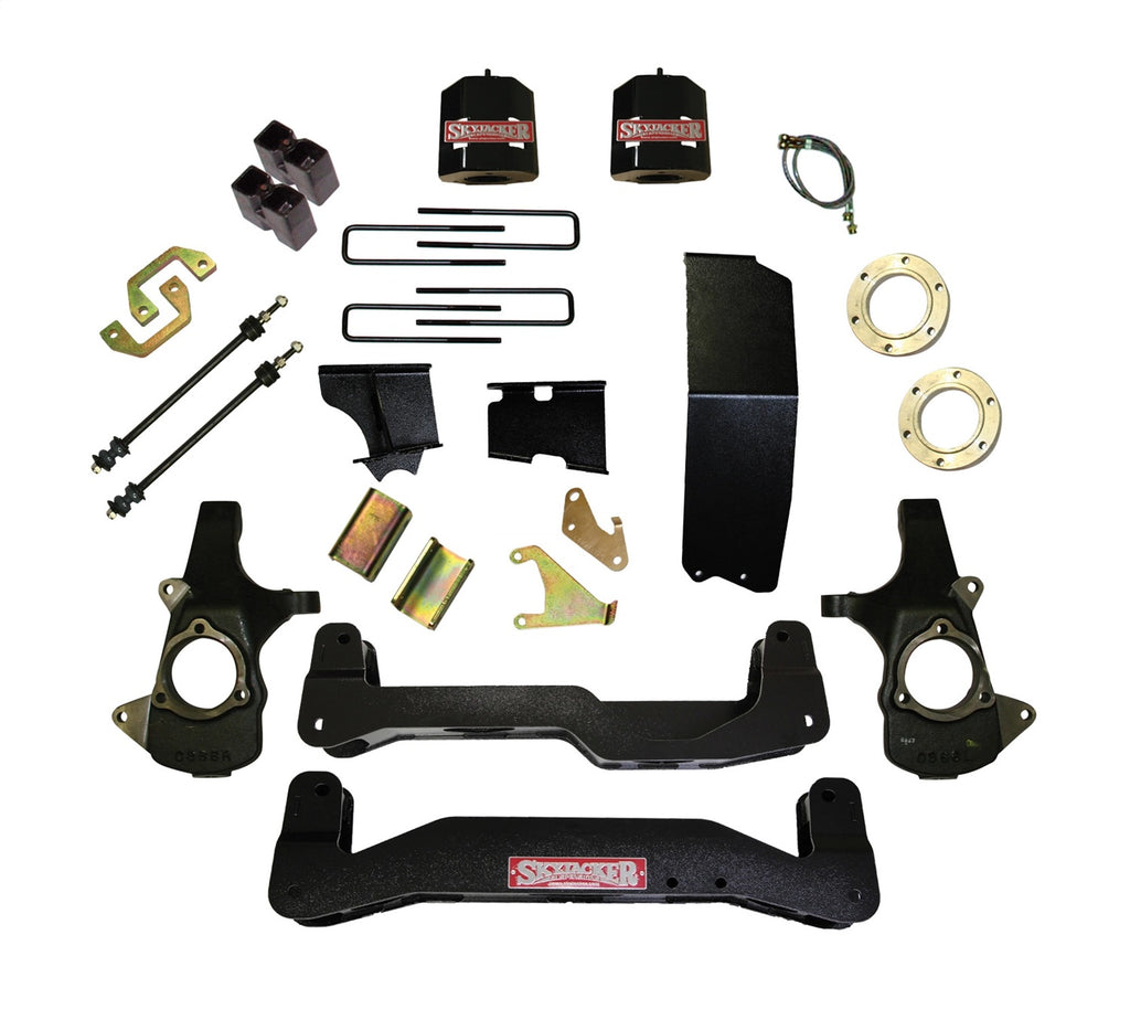 Skyjacker C14660APK 6-7IN. KIT 14 GM 1500 P/U 4WD for Select Chevrolet Silverado 1500, GMC Sierra