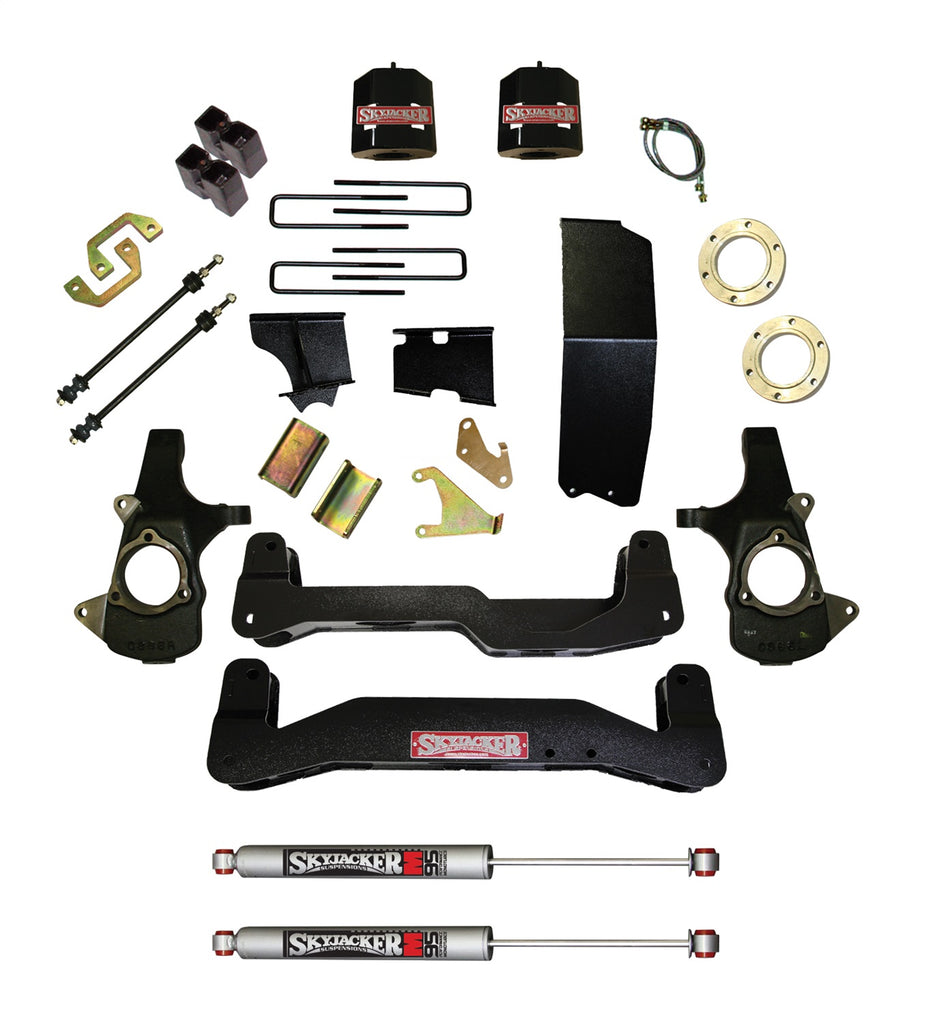 Skyjacker C14660PK-M 6-7IN. KT; SP; STL; 14>K1500 MONO for Select Chevrolet Silverado 1500, GMC Sierra