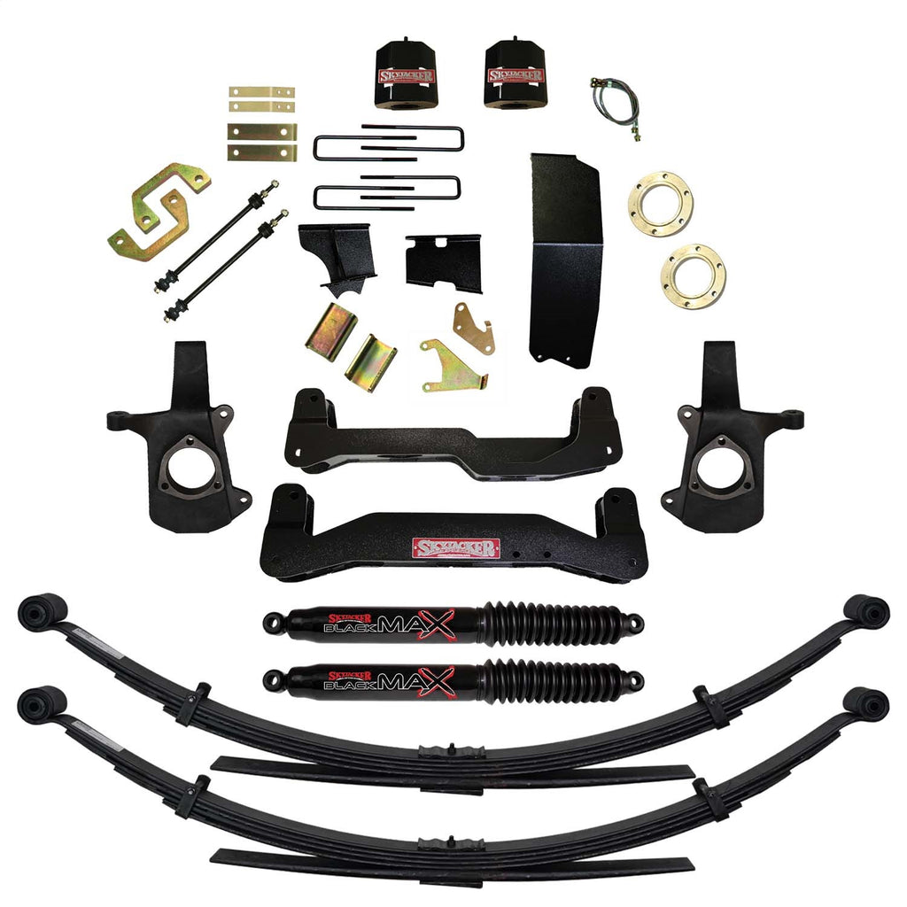 Skyjacker C14660PKS-B Suspension Lift Kit w/Shocks for Select Chevrolet Silverado 1500, GMC Sierra