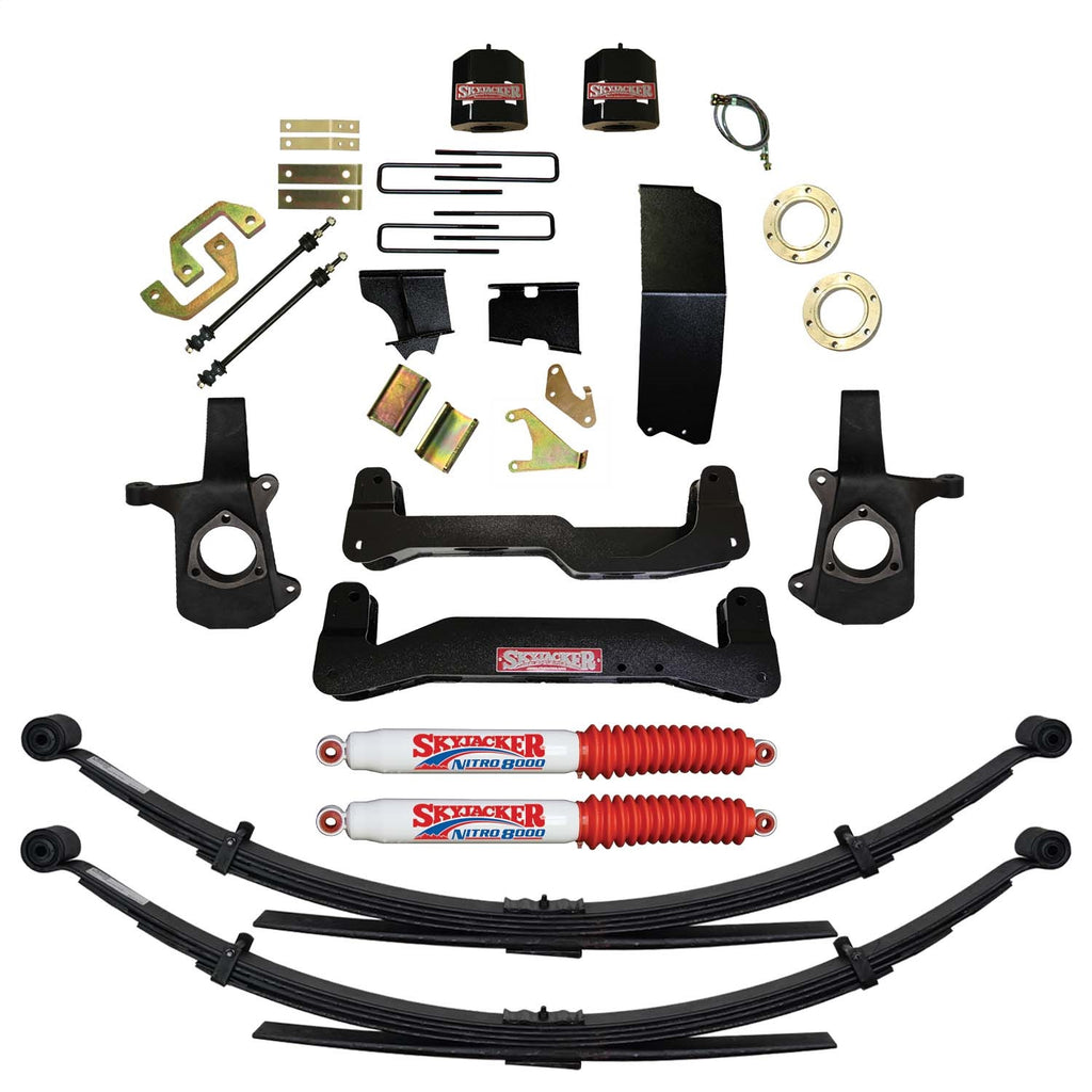 Skyjacker C14660PKS-N Suspension Lift Kit w/Shock for Select Chevrolet Silverado 1500, GMC Sierra