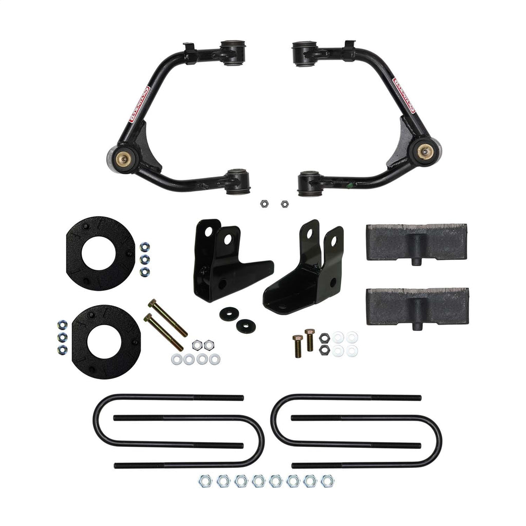 Skyjacker C19350MPSE 3.5 In. Suspension Lift Kit With Rear Shock Extensions. for Select Chevrolet Silverado 1500, GMC Sierra