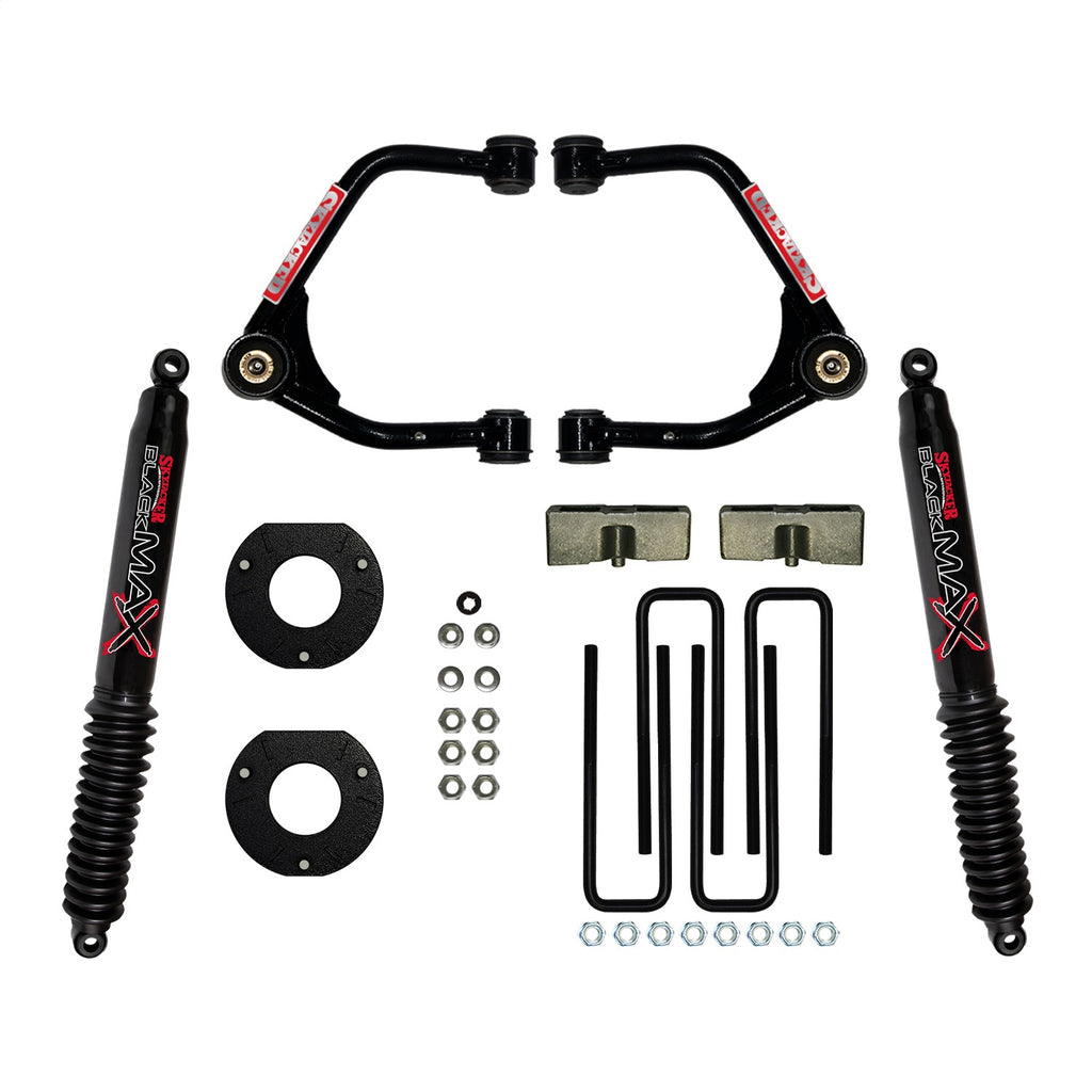 Skyjacker C19350PB 3.5 Inch Suspension Lift Kit for Select Chevrolet Silverado 1500, GMC Sierra